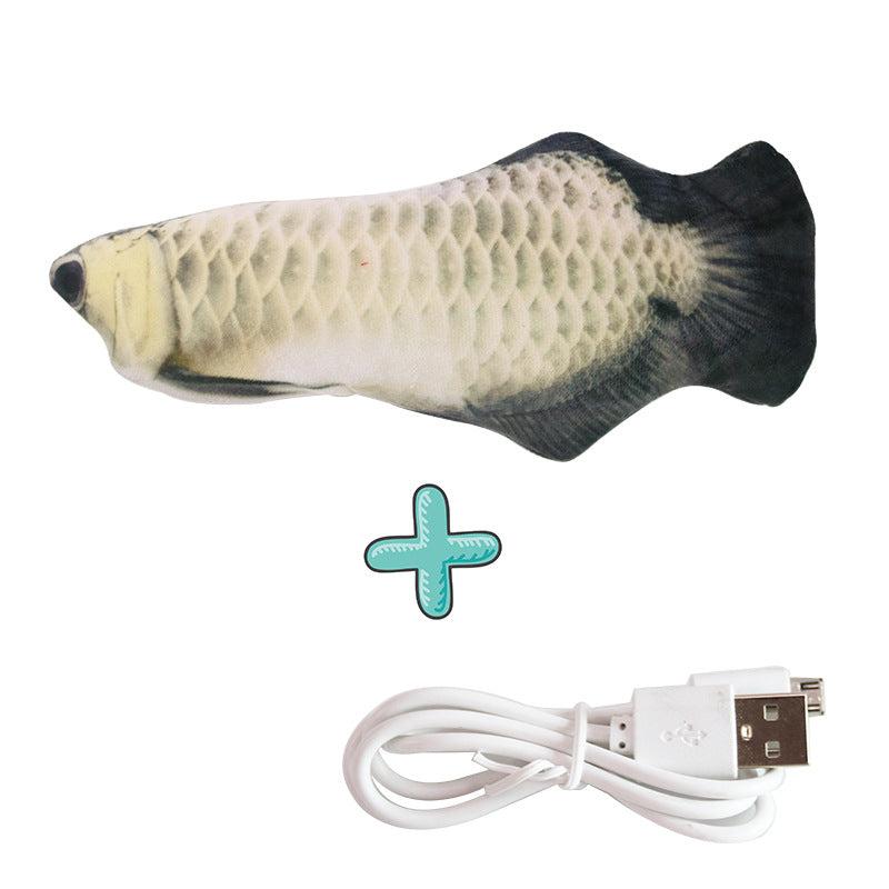 Juguete interactivo para perros y gatos «Pescado que se mueve»