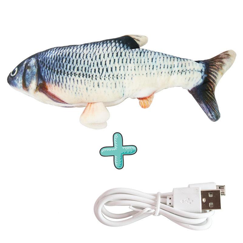 Juguete interactivo para perros y gatos «Pescado que se mueve»