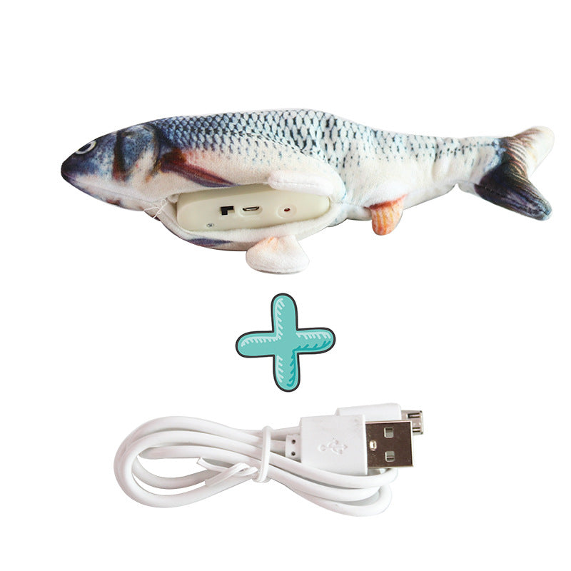 Juguete interactivo para perros y gatos «Pescado que se mueve»