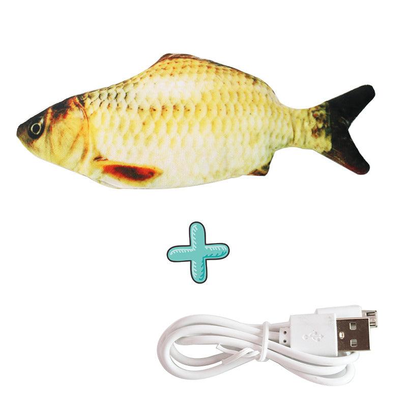 Juguete interactivo para perros y gatos «Pescado que se mueve»