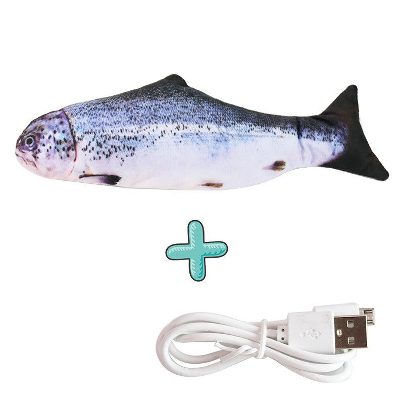 Juguete interactivo para perros y gatos «Pescado que se mueve»