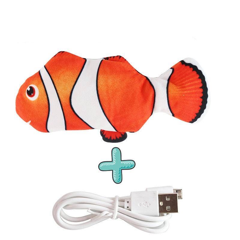 Juguete interactivo para perros y gatos «Pescado que se mueve»
