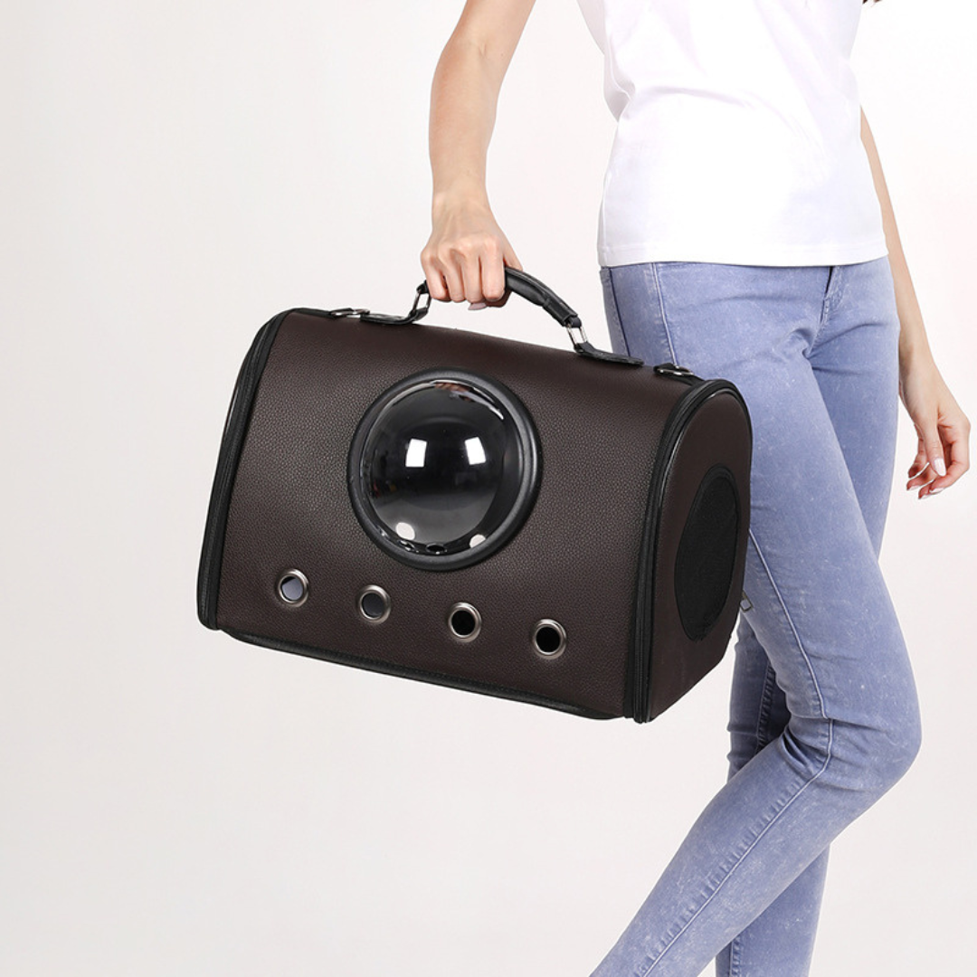Bolsa de viaje para mascotas, apta para avión y coche
