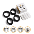 Filtros de recambio de acero inoxidable