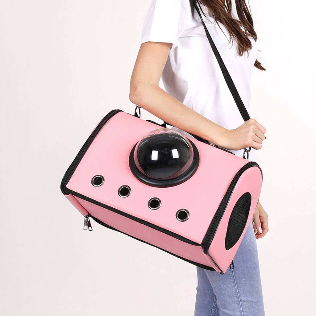 Bolsa de viaje para mascotas, apta para avión y coche