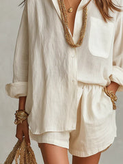 BIANCA · BOHO LINEN SET