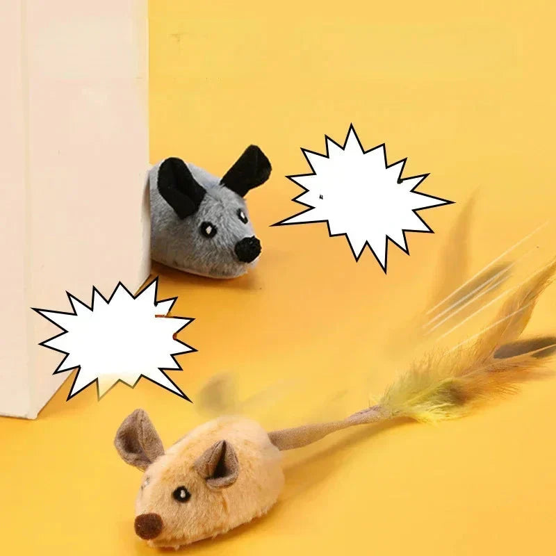 Ratón interactivo para gatos: diversión de caza con el ratón