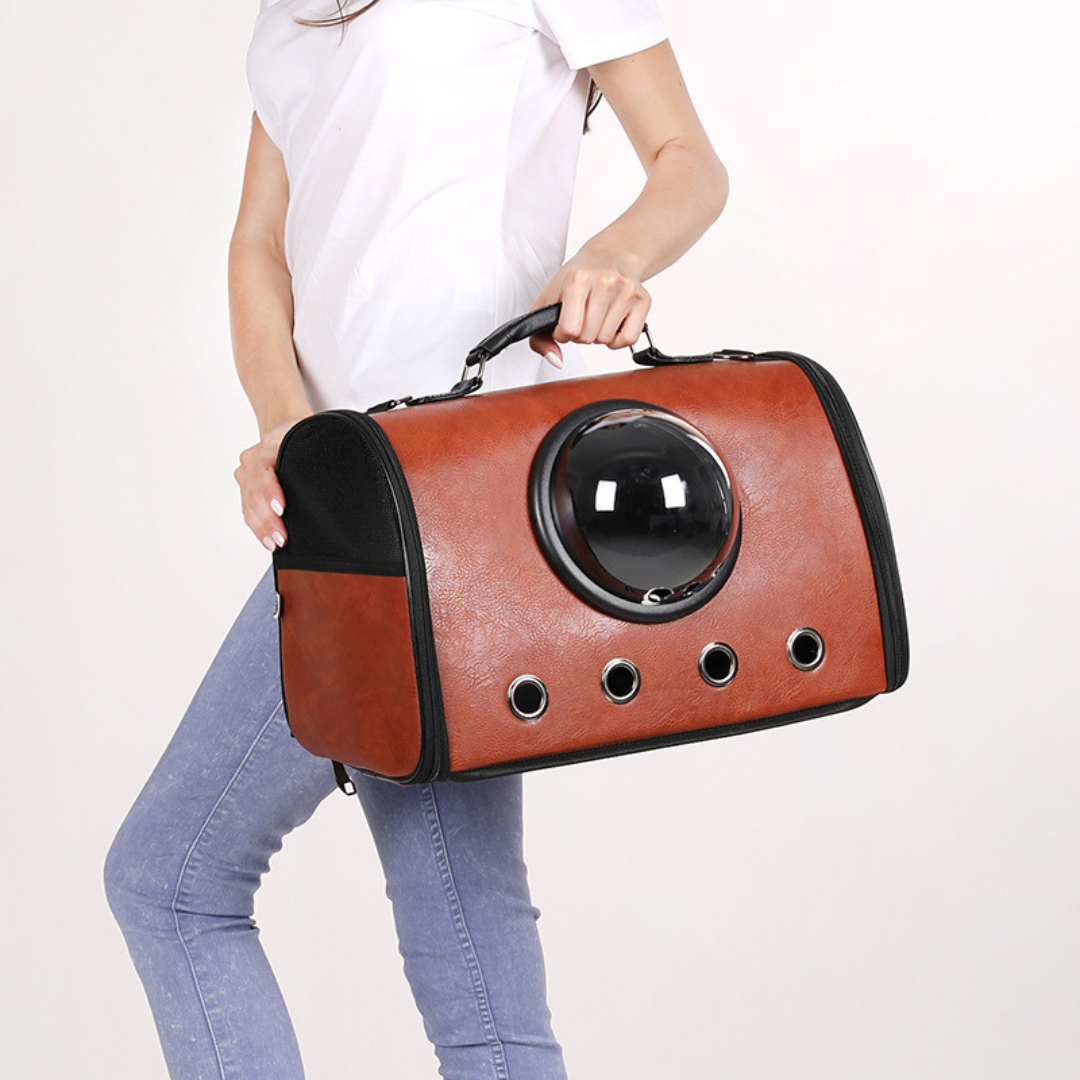 Bolsa de viaje para mascotas, apta para avión y coche