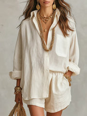 BIANCA · BOHO LINEN SET