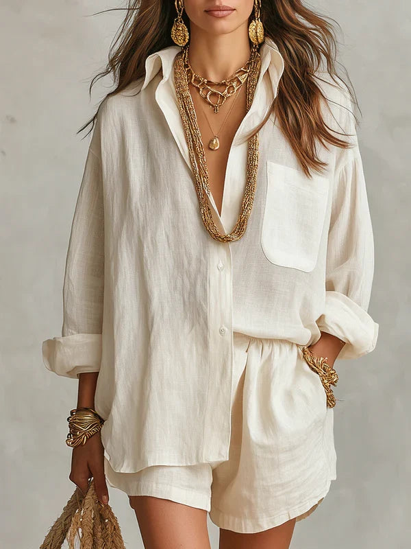 BIANCA · BOHO LINEN SET