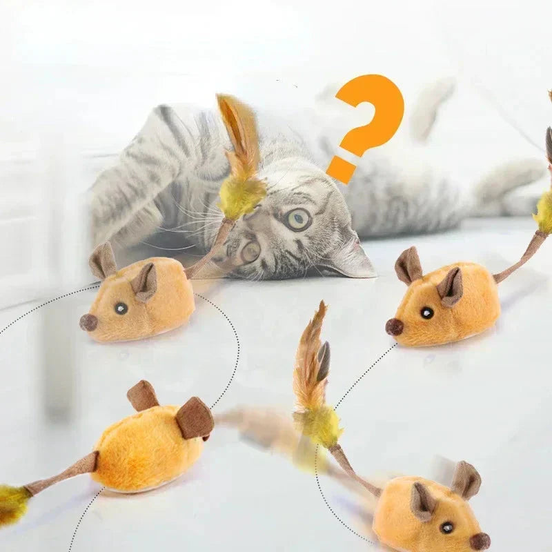 Ratón interactivo para gatos: diversión de caza con el ratón