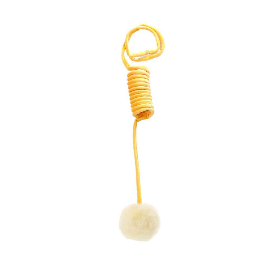 Juguete interactivo de goma elástica para gatos