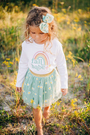 Sweet Wink Long Sleeve Shirt - Fall Babe