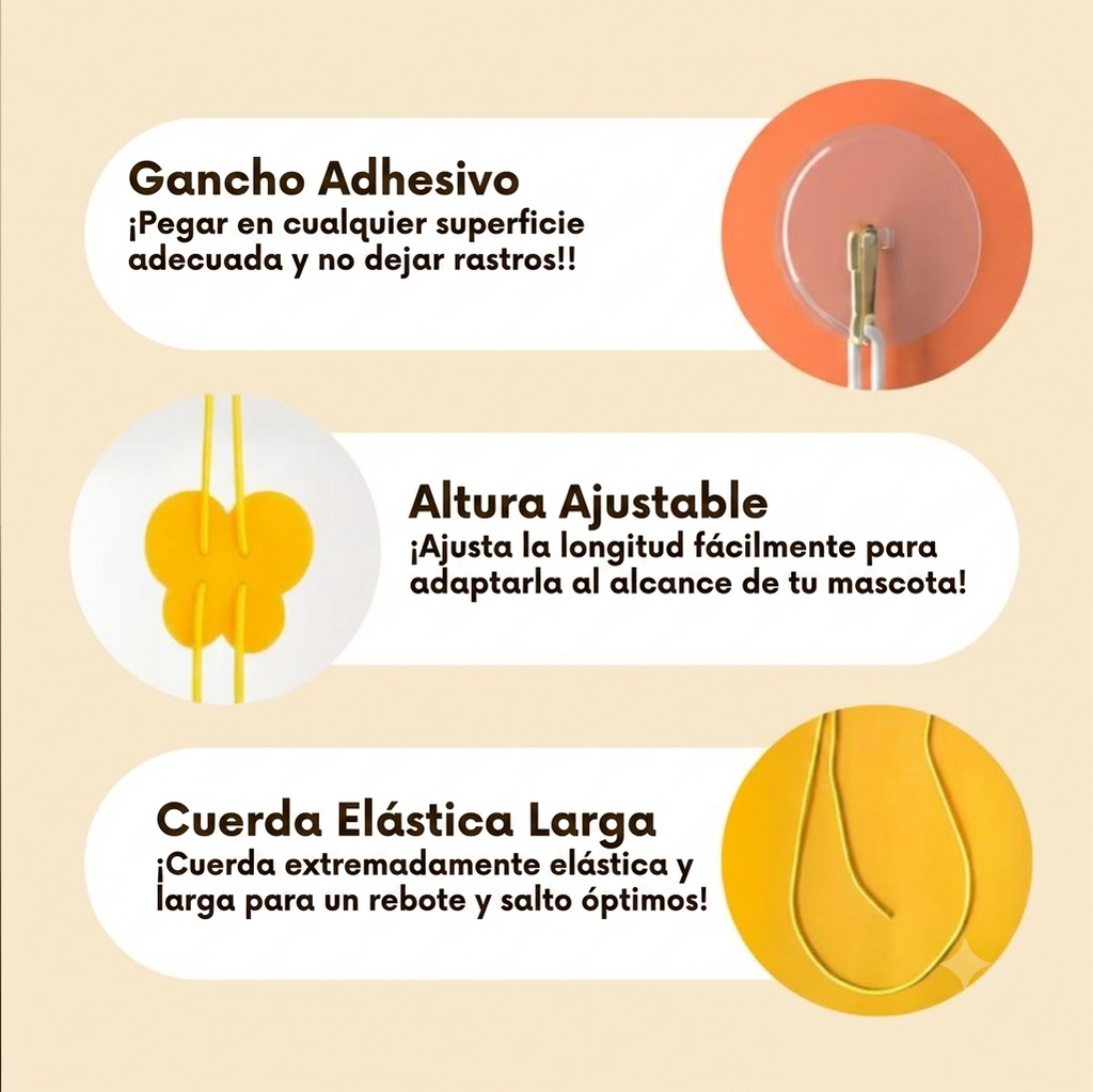 Juguete colgante para gatos