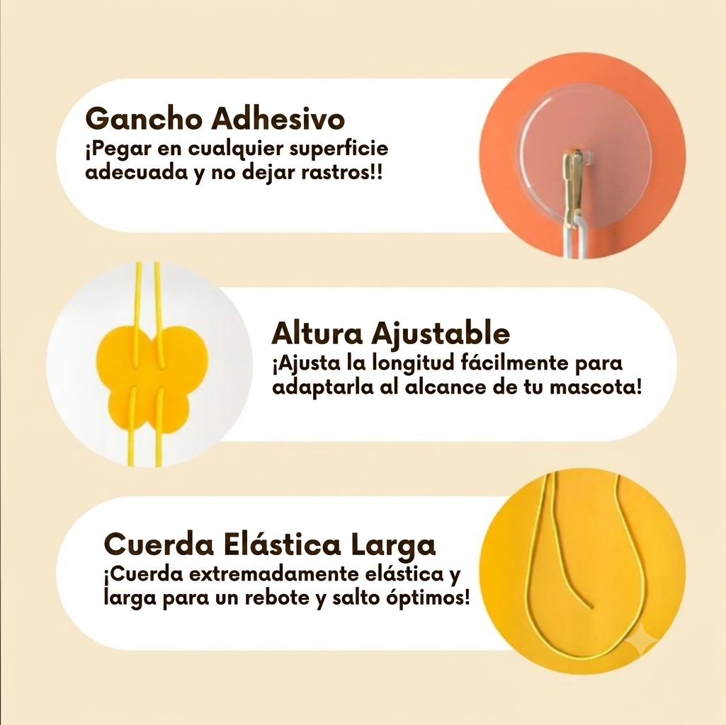 Juguete colgante para gatos