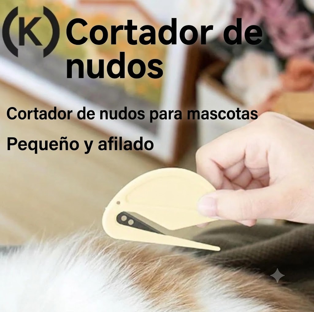 Cortador de nudos para mascotas