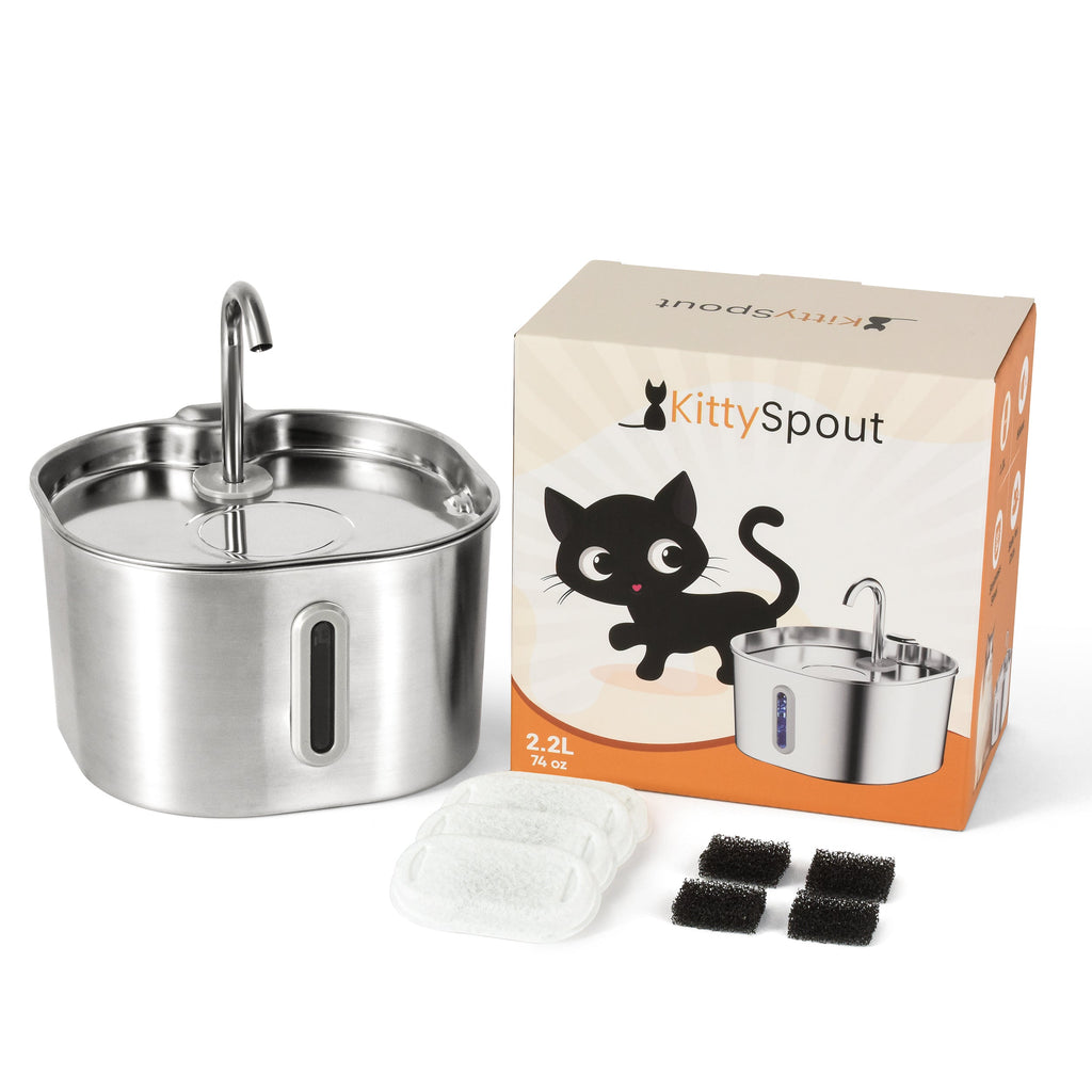 KittySpout™ - Kit de 2 meses para fuente de 2,2 l
