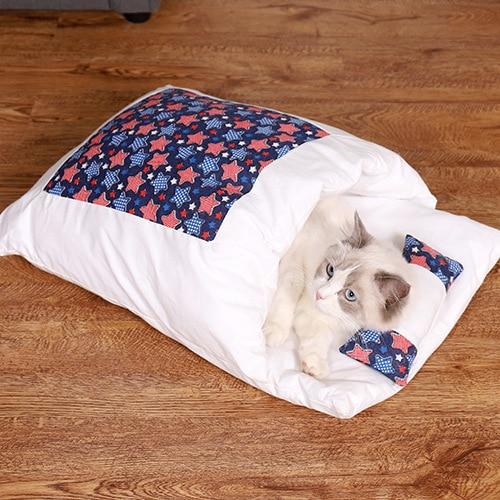 Saco de dormir « Patitas acogedoras» para gatos – KuschelBag