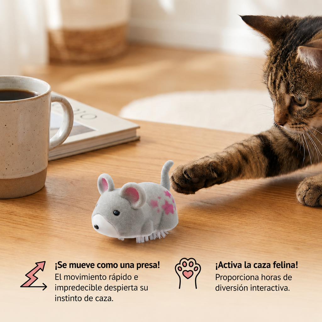 Juguete interactivo para gatos de interior «Hamster Indoor»