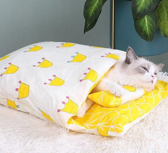 Saco de dormir « Patitas acogedoras» para gatos – KuschelBag
