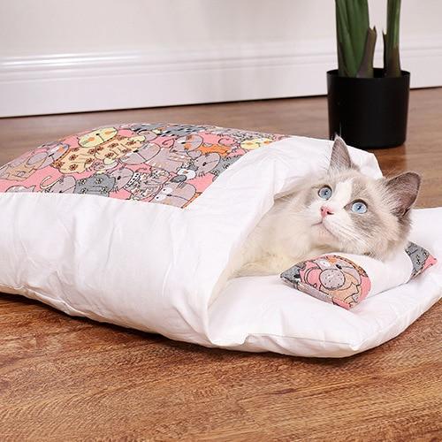 Saco de dormir « Patitas acogedoras» para gatos – KuschelBag