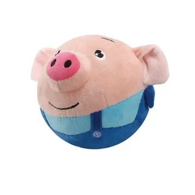 Cerdito saltarín interactivo