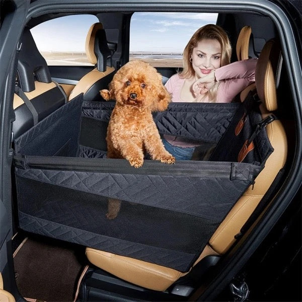 Extensión para asiento individual de coche con suelo duro para perros