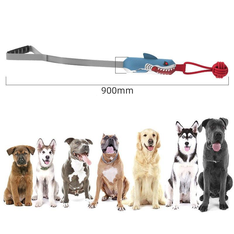 Juguete interactivo para perros para tirar, con diferentes diseños de animales