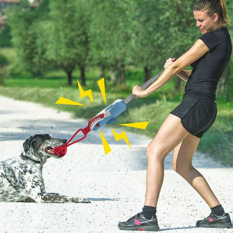 Juguete interactivo para perros para tirar, con diferentes diseños de animales