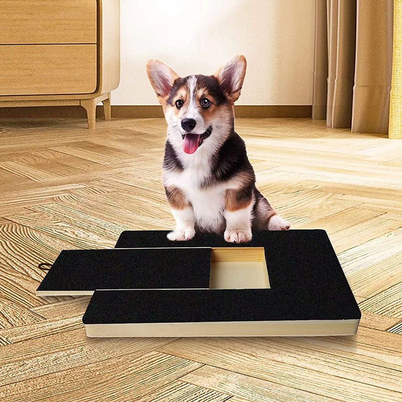 Juego con golosinas para perros para recortar las uñas