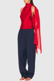 Reshra Asymmetric Top - Red
