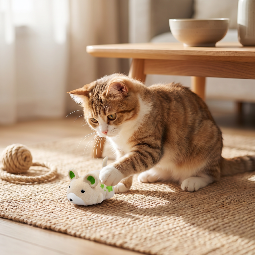 Juguete interactivo para gatos de interior «Hamster Indoor»