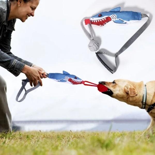 Juguete interactivo para perros para tirar, con diferentes diseños de animales