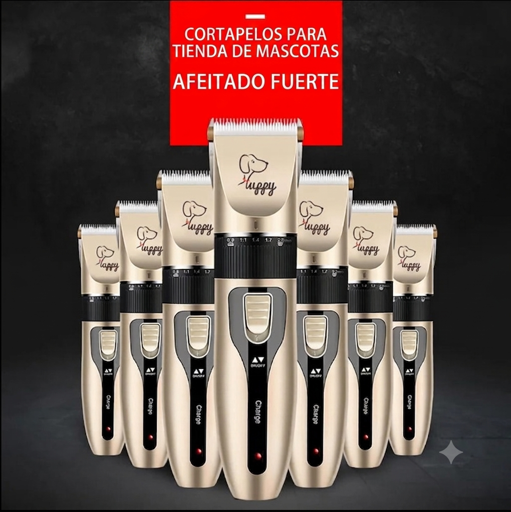 Máquina cortapelo para perros, mascotas, gatos y conejos. Aseo y corte de pelo