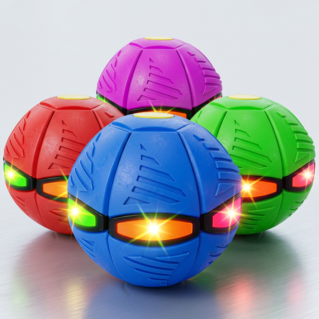 Pelota voladora interactiva para perros