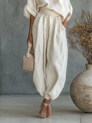 SAVRINA | 2-Piece Set with Off-the-Shoulder Top