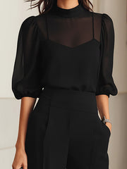MYKORA | Elegant 3-Piece Set in Transparent Black