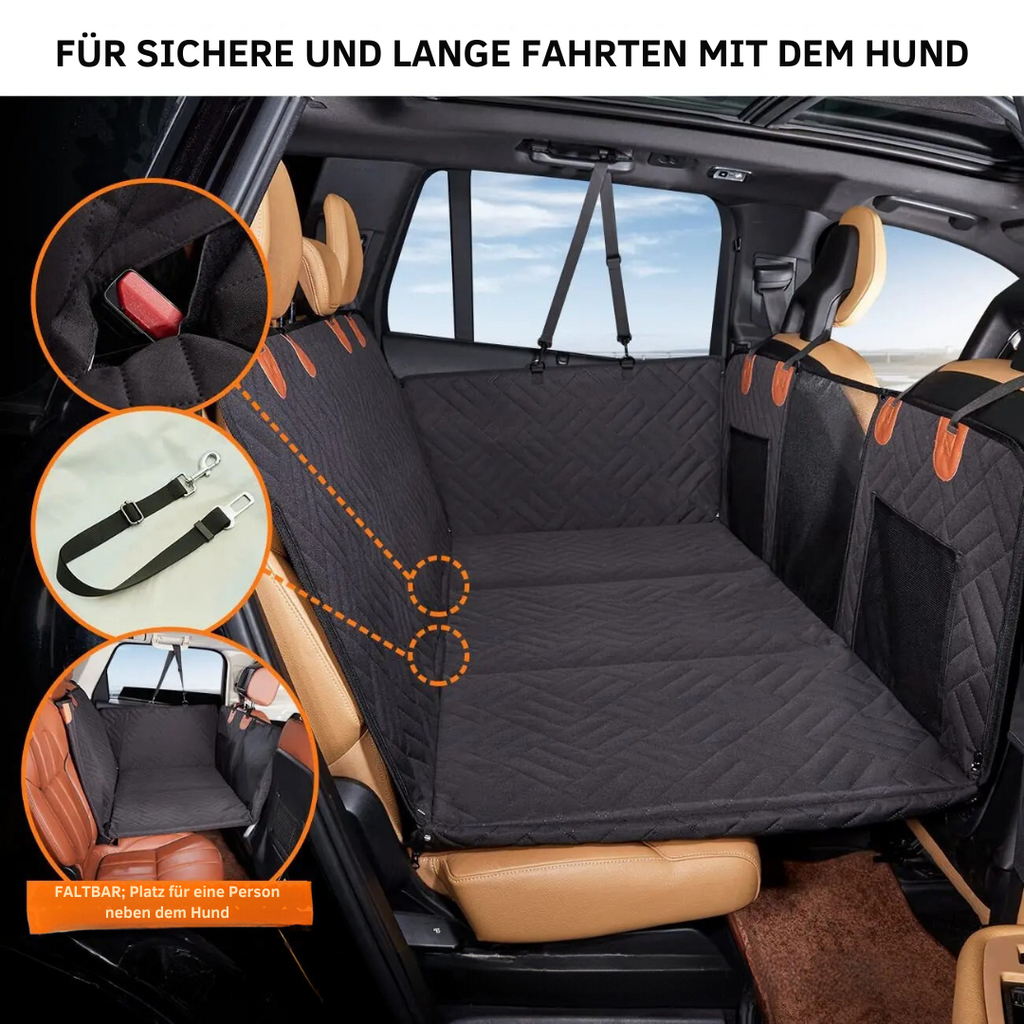 Extensión para asientos de coche de suelo duro para perros
