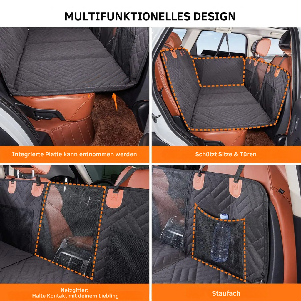 Extensión para asientos de coche de suelo duro para perros