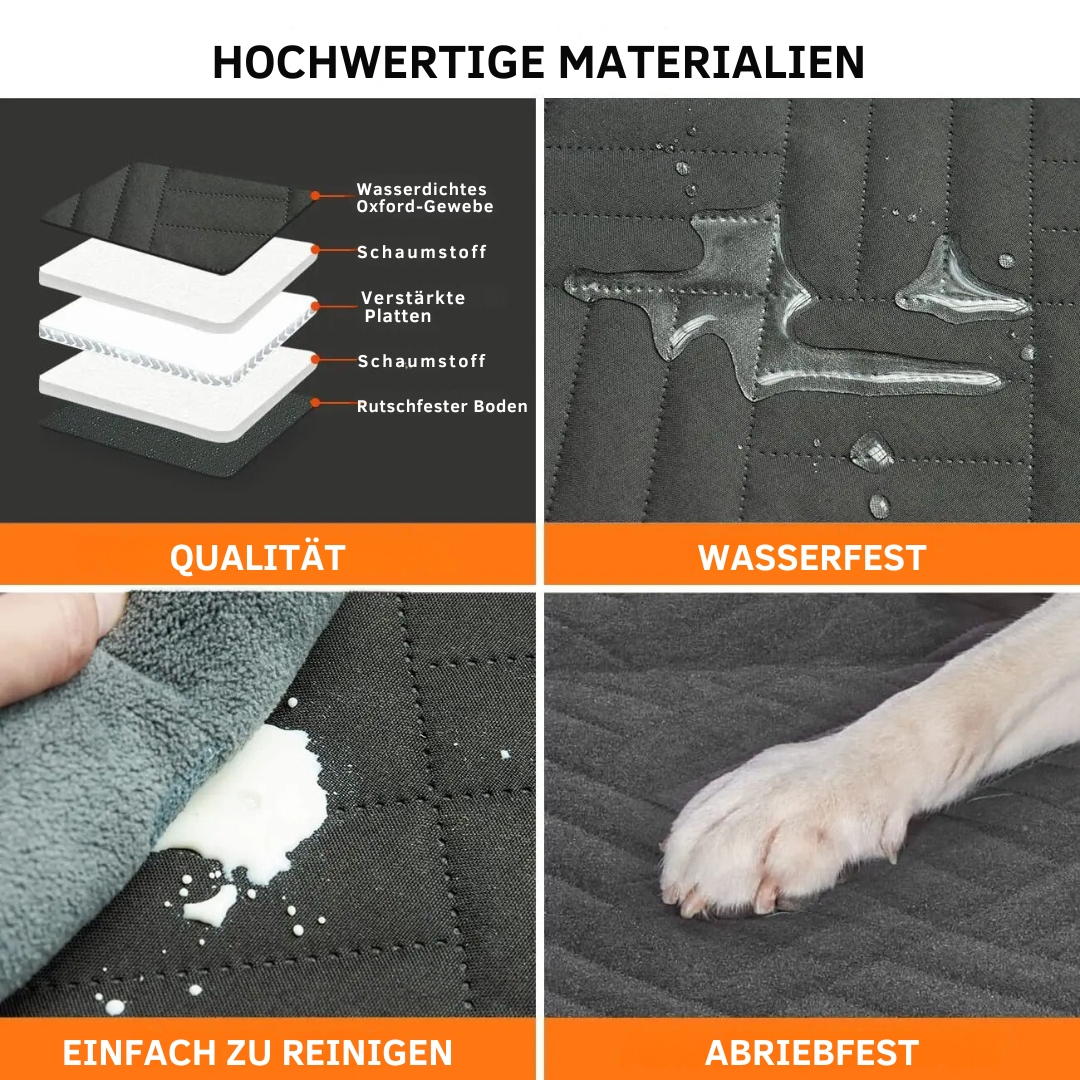 Extensión para asientos de coche de suelo duro para perros