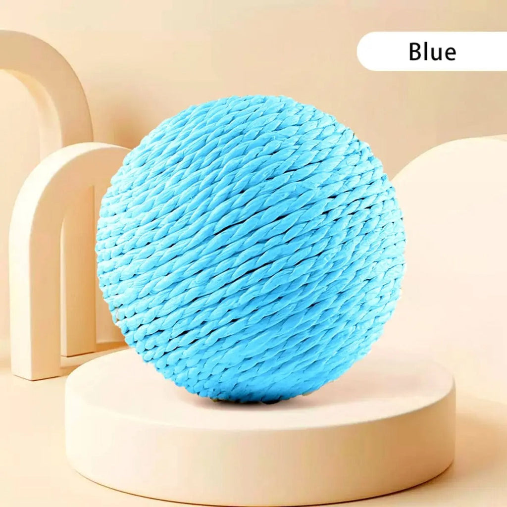 10CM Interaktiver Sisal Katzen Kratzball