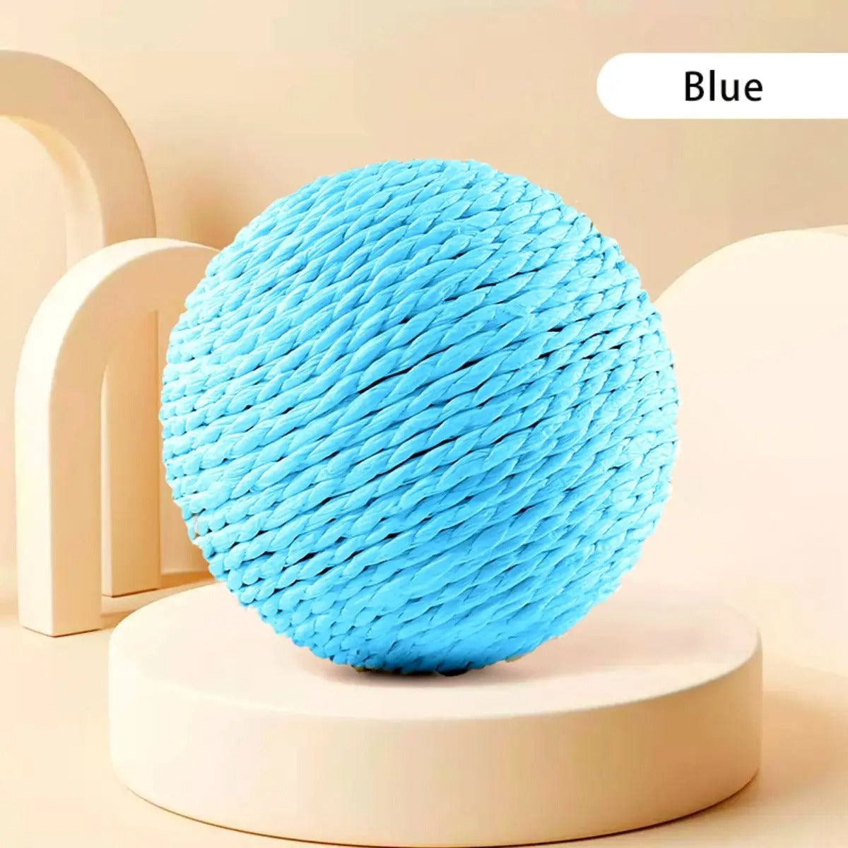 10CM Interaktiver Sisal Katzen Kratzball