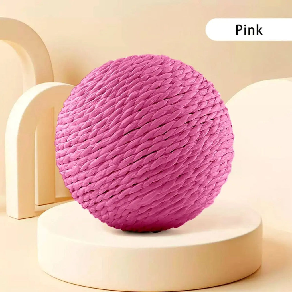 10CM Interaktiver Sisal Katzen Kratzball