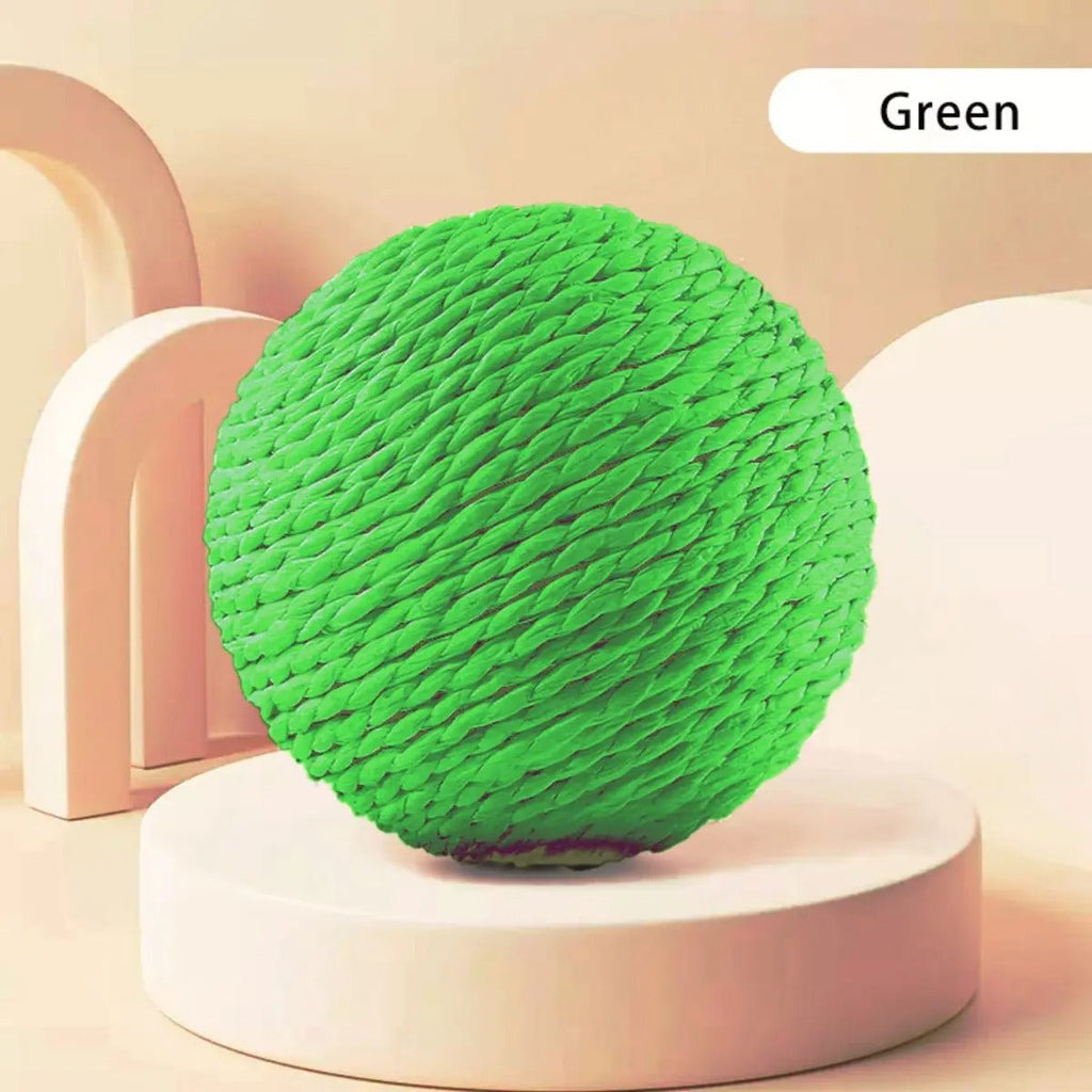 10CM Interaktiver Sisal Katzen Kratzball