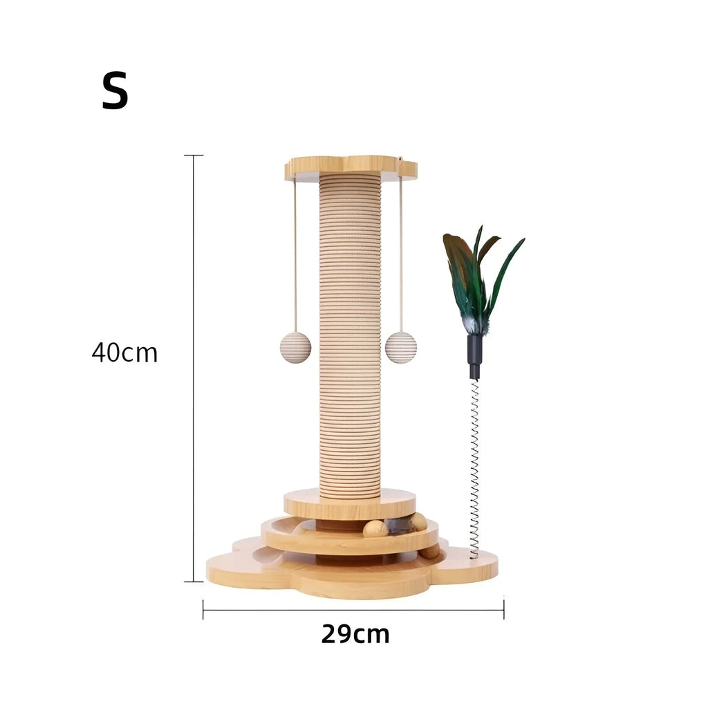 Juguetes de madera: pelotas para gatos - WoodPounce