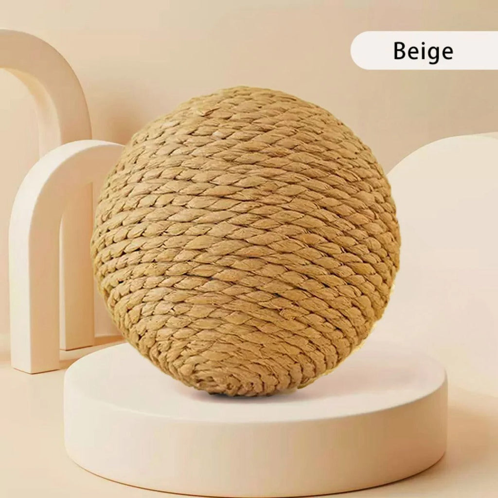 10CM Interaktiver Sisal Katzen Kratzball