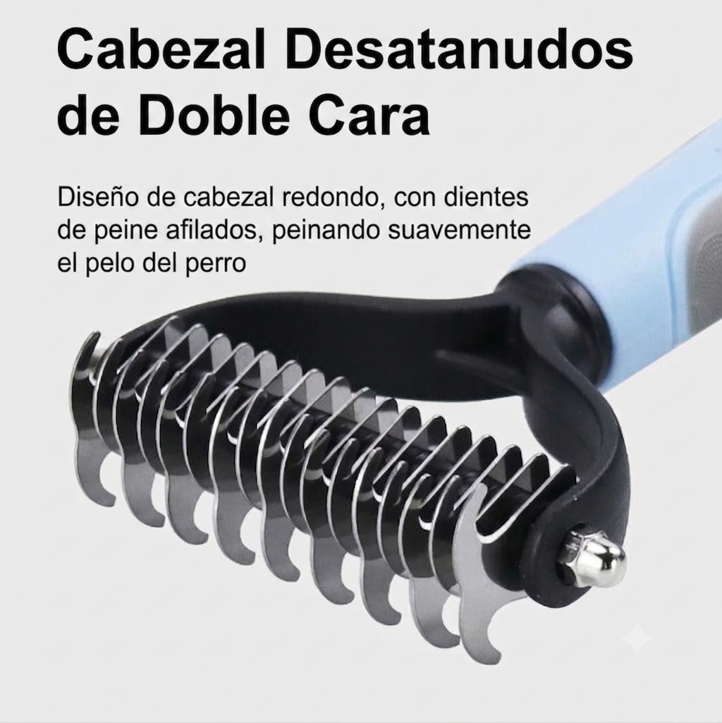 Cepillo para perros y quitapelusas