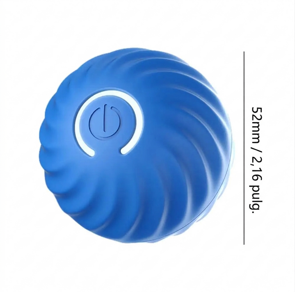 Pelota interactiva que rebota para perros