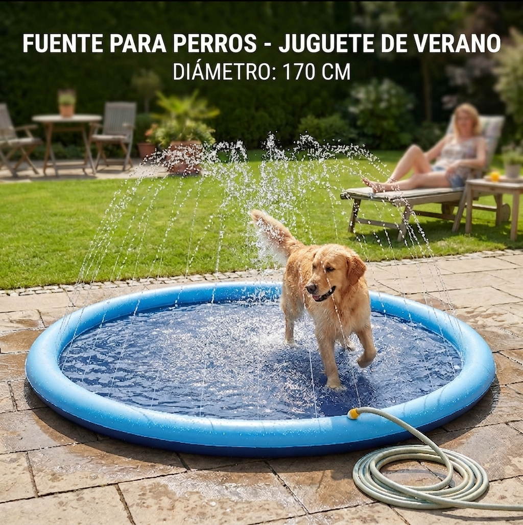 Fuente para perros - Juguete de verano