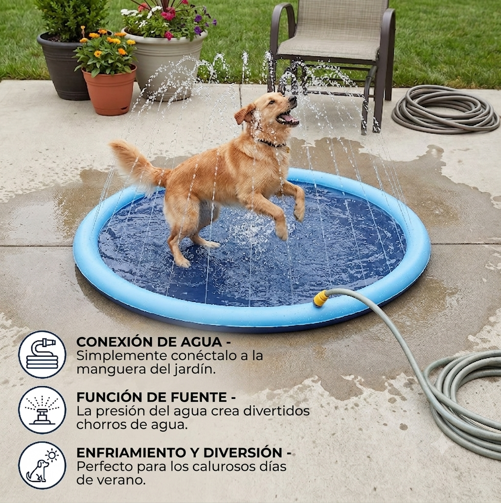 Fuente para perros - Juguete de verano